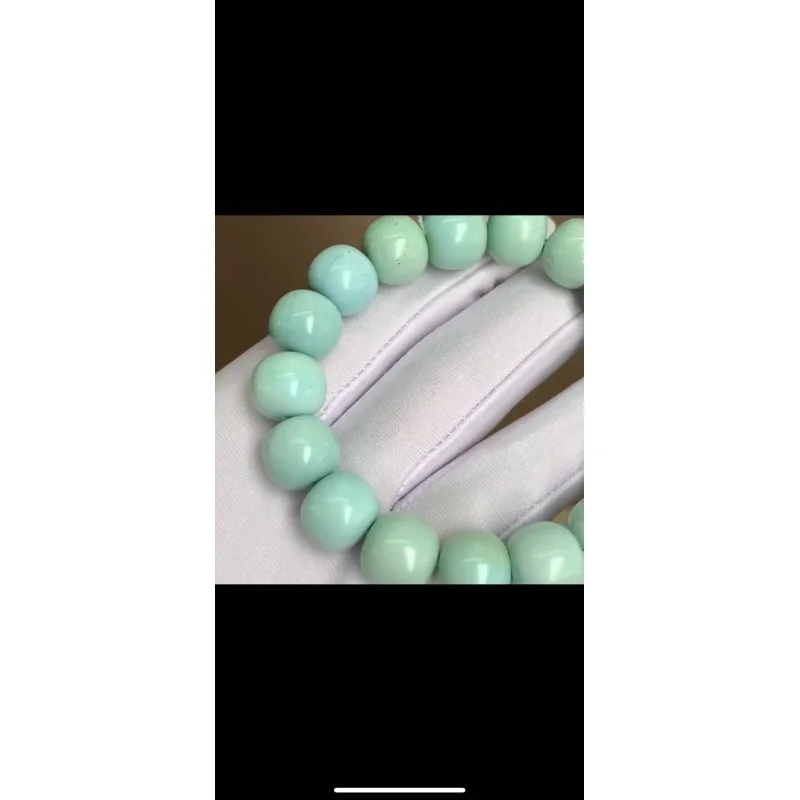 Raw Ore Turquoise Old Bracelet Wholesale Color Refreshing Porcelain Degree Is Hand Catenary Plate Play Effect Is Good