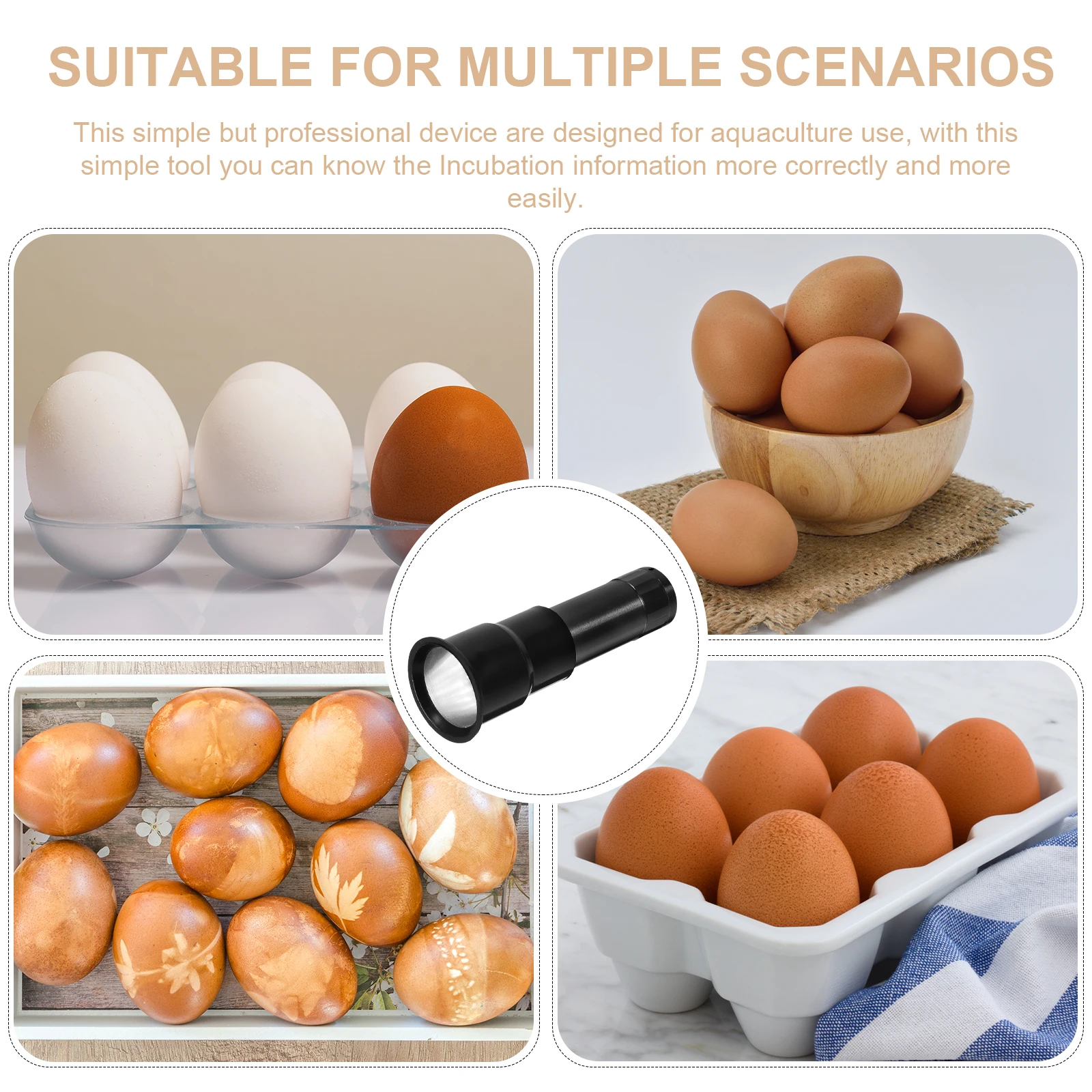 

H Held Egg Lamp Chicken Portable C Night Light Selection Aluminum Alloy Incubation Egg Tester Cold Equipment Poultry