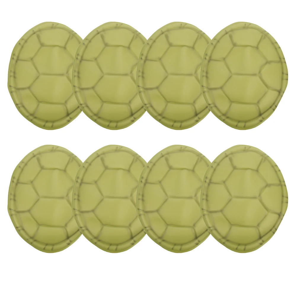 

8pcs Turtle Shell Prop Eva Lightweight Halloween Party Carnival Performance Accessory Novelty Dress Up Costume For Adults