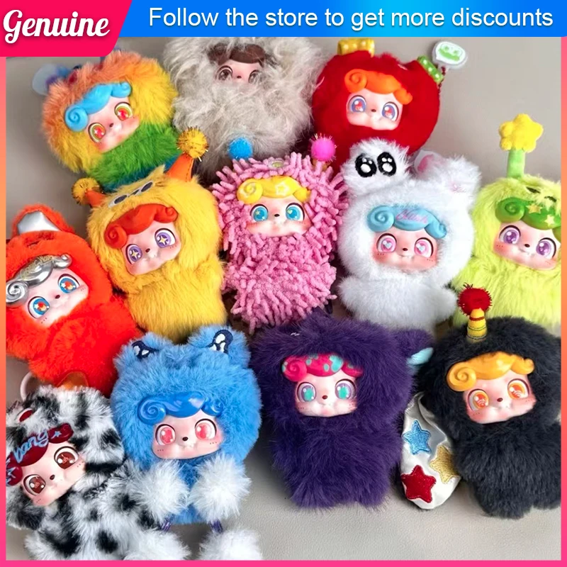 

Q Kid Wave Club Series слепая коробка - милый кавайный виниловый плюшевый брелок-подвеска, мини-кукла-сюрприз в стиле аниме, коллекционная игрушка в подарок