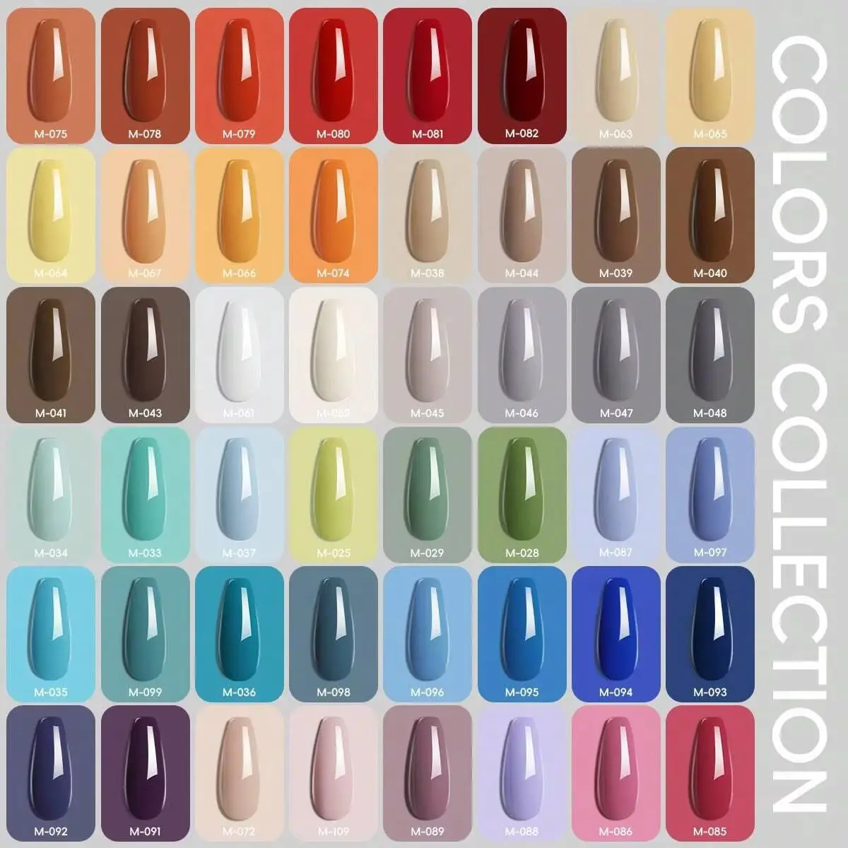 6개입 누드부터 레드까지 젤 폴리쉬 세트, 오래 지속되는 고광택 살롱 품질 UV/LED 소프트 젤, 네일 아트 애호가에게 완벽