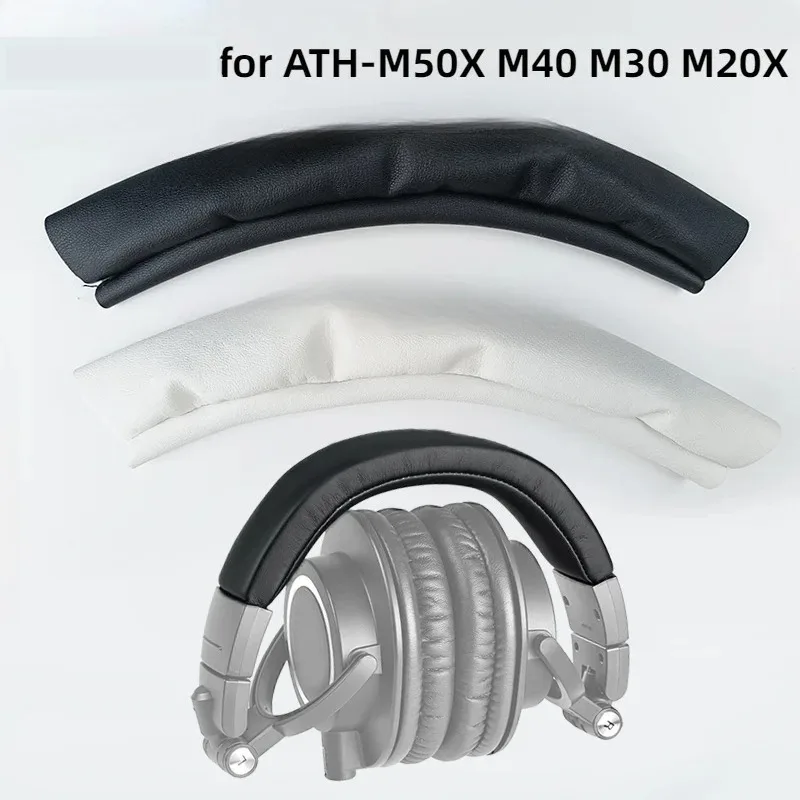 Ersatz-Kopfbügelauflage, weicher Polsterbezug für Audio-Technica ATH-M50X M40 M30 M20X Kopfhörer, Reparaturzubehör