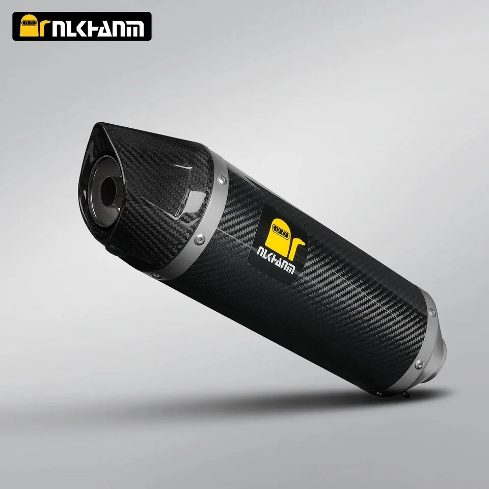 

STLF Universal Motorcycle Exhaust System 51mm LV Full Carbon Fiber Muffler New Condition for GSX250 R3 R6 ZX4R ZX6R CBR650 S