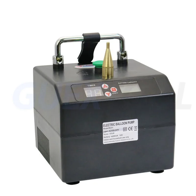 

B231 Electric Inflator Inflation Pump Machine Helium Portable Automatic Balloon Blowing Machine Foot Step Type Pumping Machine