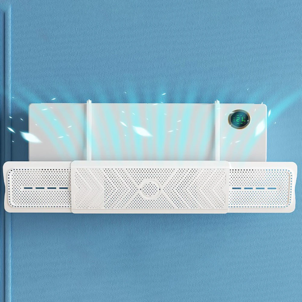 Airflow Control Windshield for Air Conditioners Compact and Adjustable Wall Mounted Solution for Comfortable Cooling