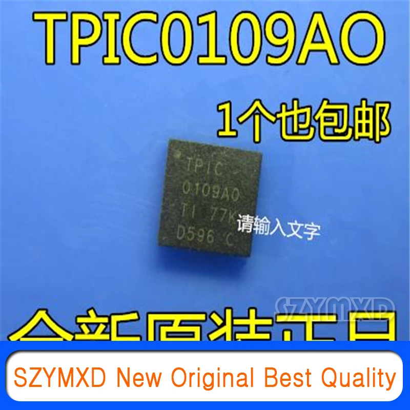 5Pcs/Lot New Original TPIC0109RTYR TPIC0109AO TPIC 0109A0 QFN-16  TPIC0109 Chip In Stock