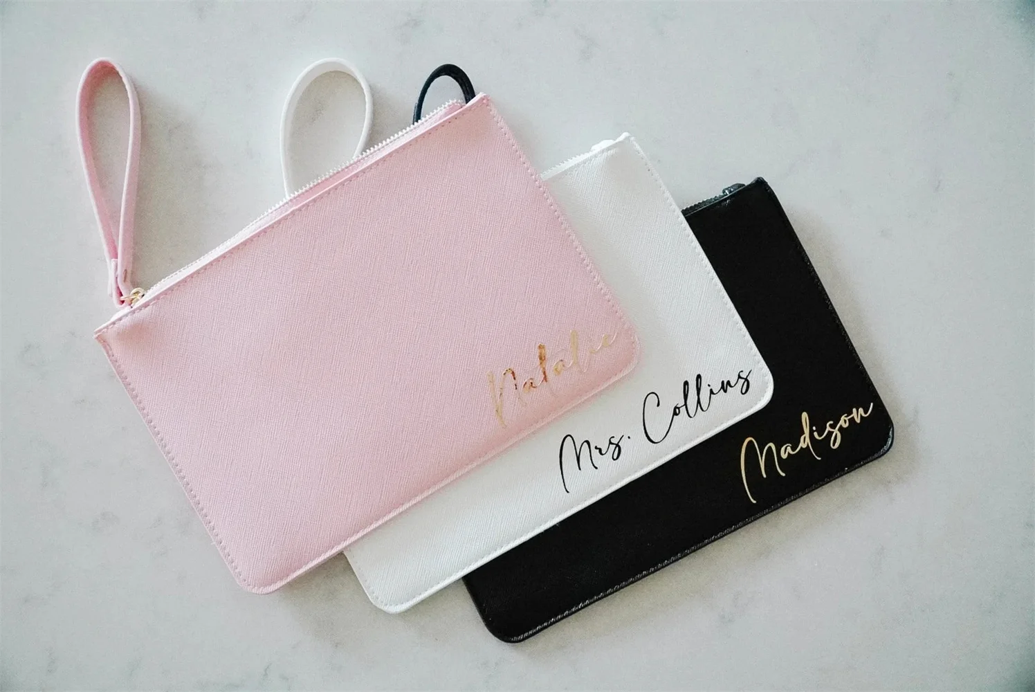 Personalized Name Clutch | Personalised Bridesmaid Bag | Bridesmaid Gift | Bridal Clutch | Bridesmaid Proposal | Be My Bridesmai