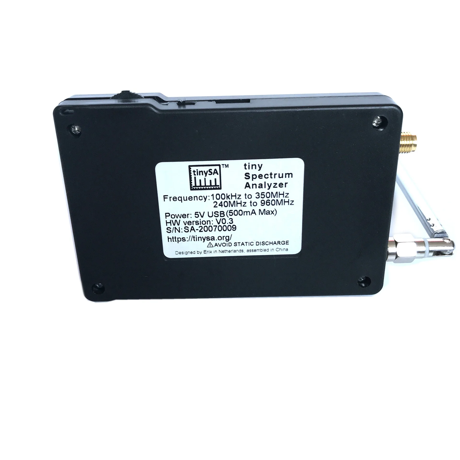 Handheld Portable Tiny ultra Analyzer Led Touch Screen Tiny Spectrum Analyzer ultra Usb