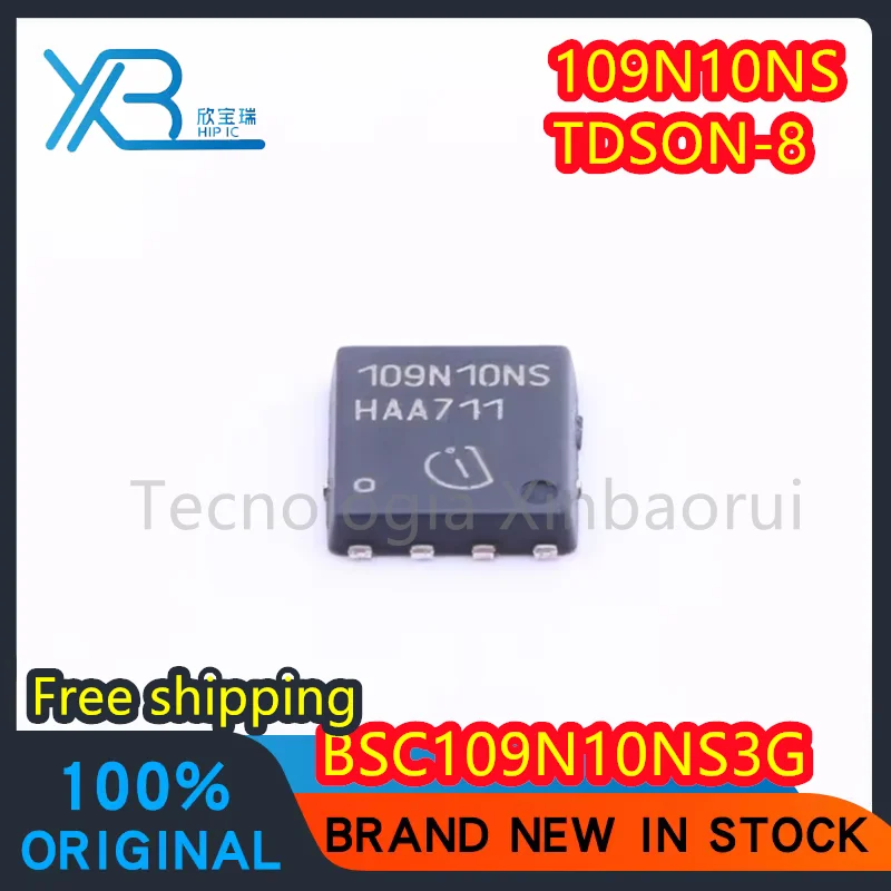 

(10/50pieces) BSC109N10NS3G BSC109N10N 109N10NS TDSON-8 field effect tube chip 100% new original electronics Free shipping