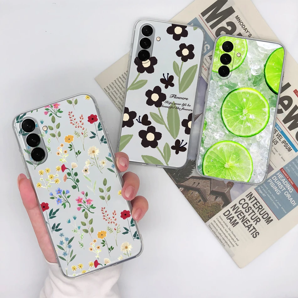 For Samsung Galaxy A26 A36 A56 Case Gradient Color Soft Clear Phone Housing For Samsung A 26 A 36 Galaxy A 56 Back Cover Fundas