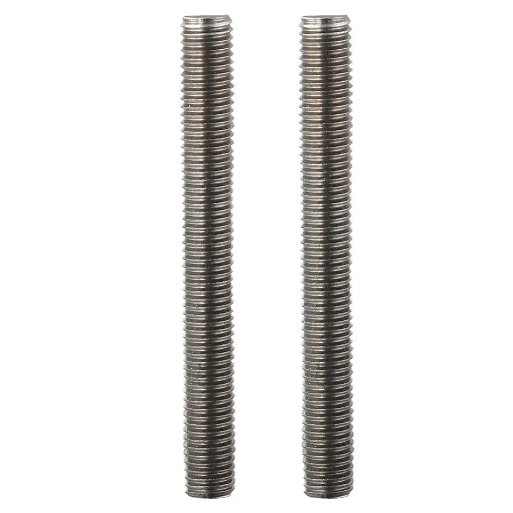 Varilla totalmente roscada para mano derecha, 2 piezas, M14, 2mm, tornillo largo roscado, varillas de acero inoxidable 304, pernos de barra