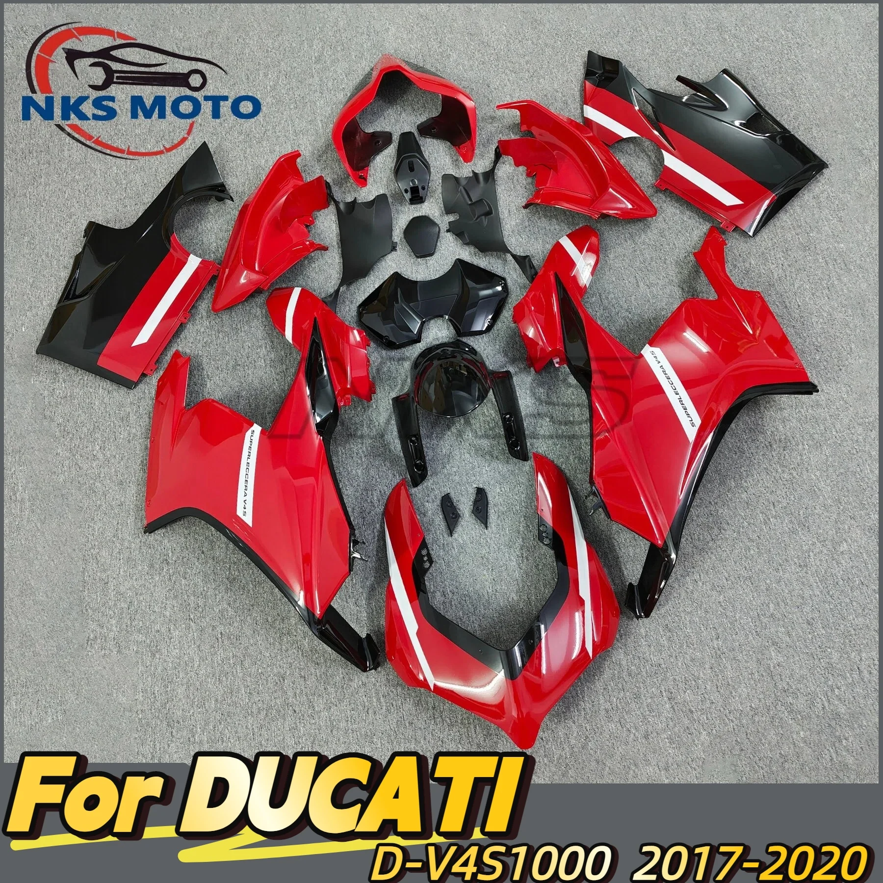 

New ABS For Ducati Panigale V4S 2017-2020 Motorcycle Bike Fairings Set Body Kit Bodywork Set Shell Injection V4S1000 17-20