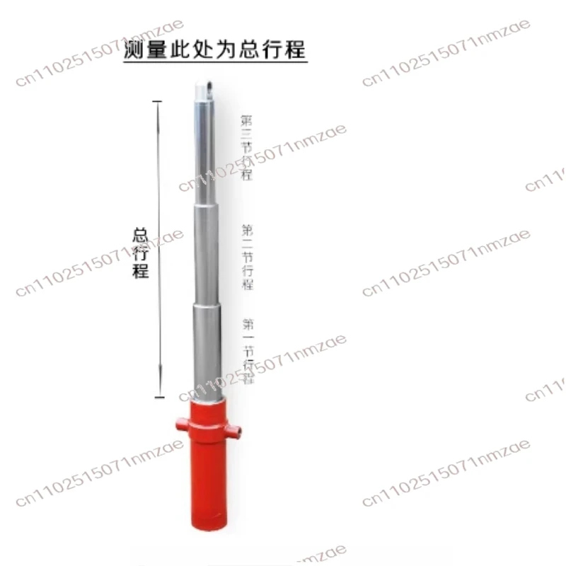 Hand-held Tractor Modified Dump Truck Hydraulic Cylinder Hydraulic Top Suitable for Tractor Agricultural Tricycle Four Different