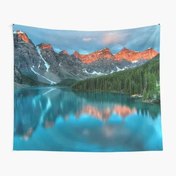 Mountain River Scenery Tapestry Wall Hanging Art Wall Blanket Home Decor Aesthetic Room Decor Tapestry for Living Room Bedroom