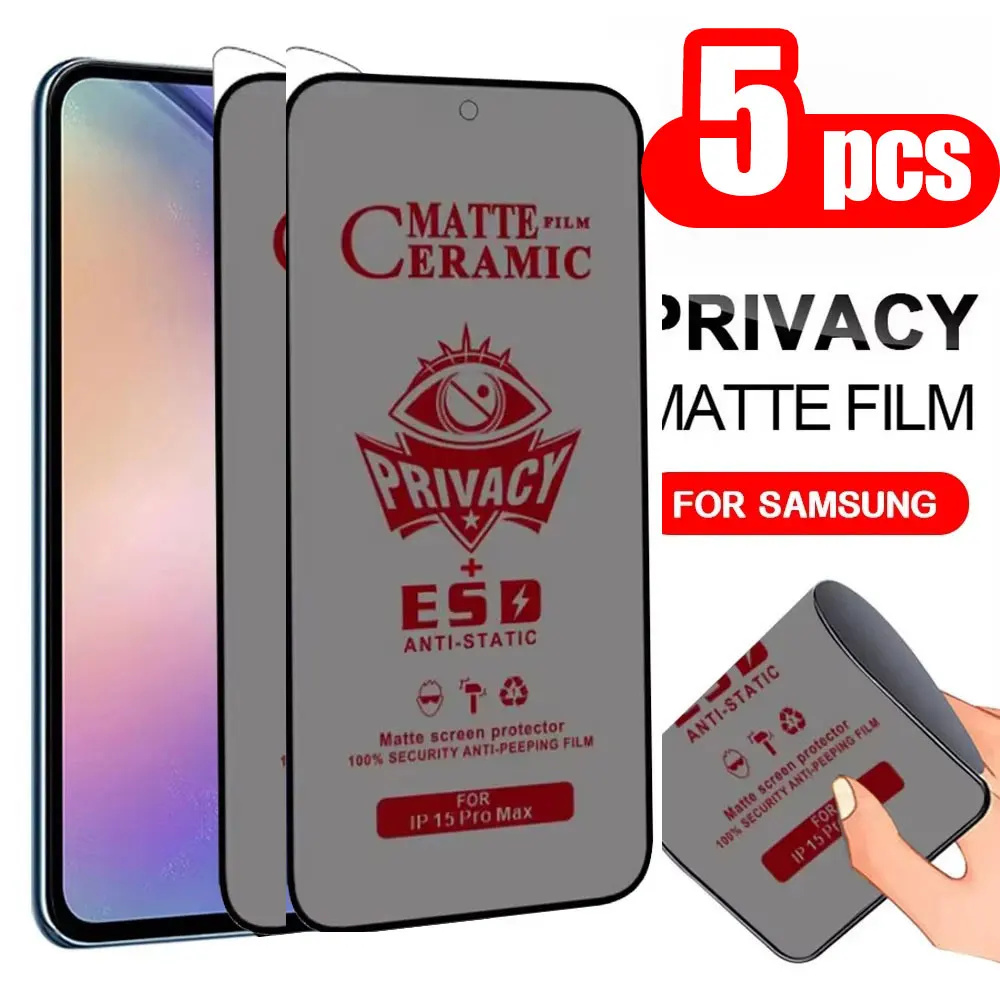 5PCS Anti-Spy Matte…