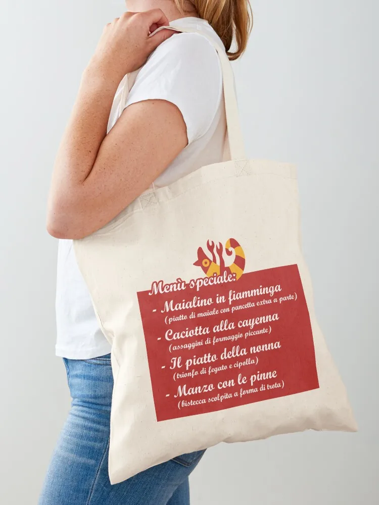 

Le follie dell'imperatore - Menù speciale Tote Bag supermarket folding bag handbag Handbags women Women's tote bag