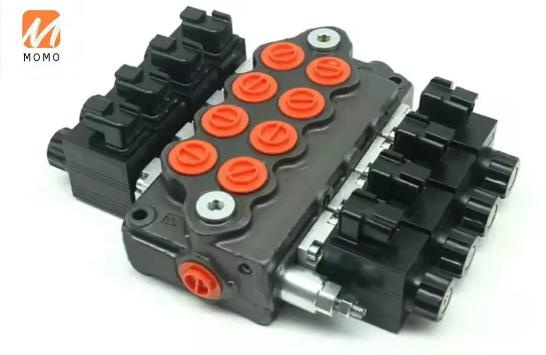 for SD5 12vor24v Hydraulic Electric Control Multi Way Directional Valve for garbage truck