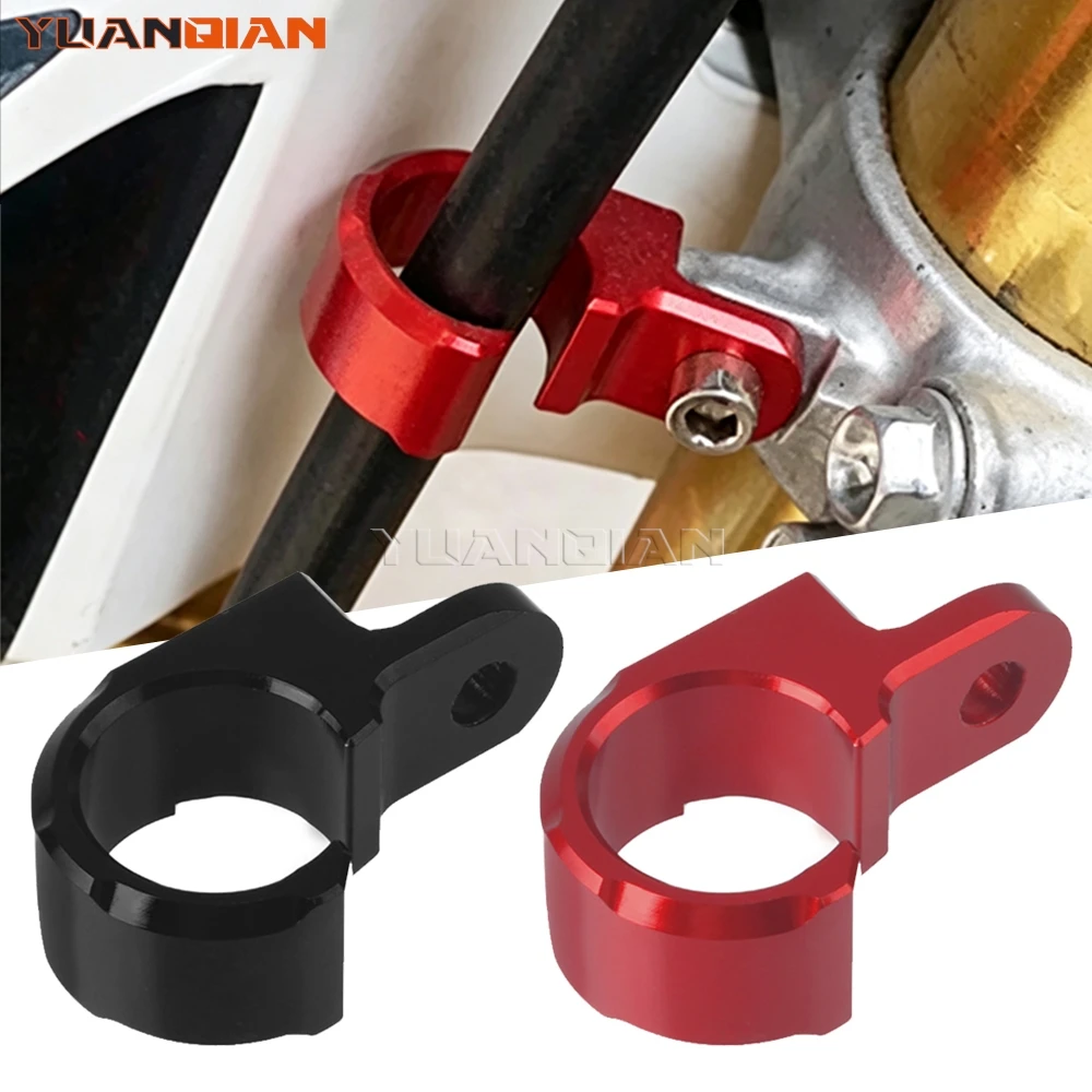 For HONDA CR125 CR250 CRF250R CRF250M 250L CRF250RX CRF 450R 450X CRF450RX Motorcycle Accessories Brake Line Hose Clamp Holder
