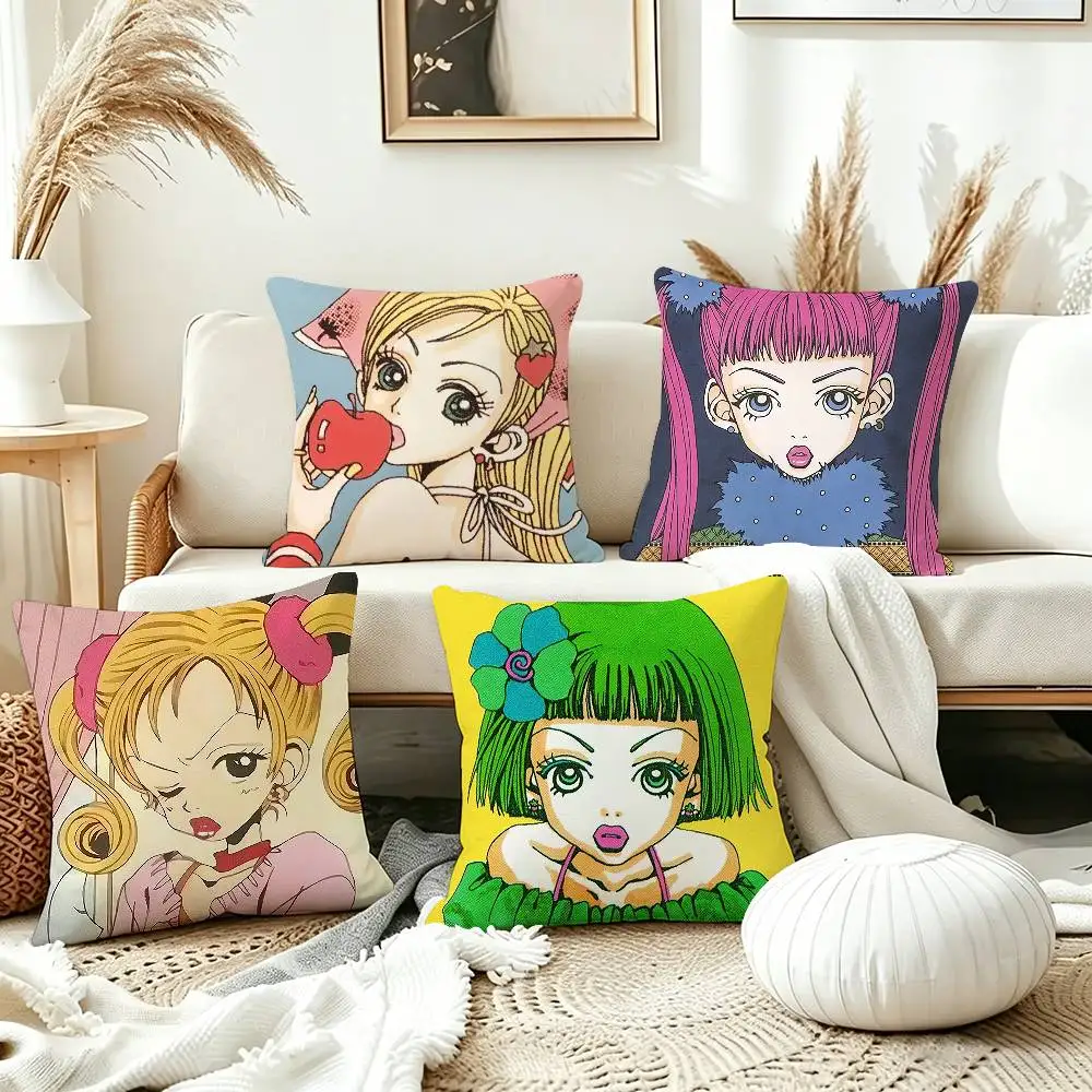 

H-Happy Berry Cartoon Pillow Cover Sofa Cushion Cover Home Room Decoration Children Gift
