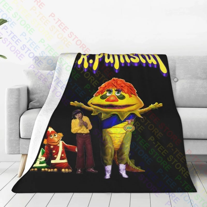 H.R Pufnstuf Childrens 70'S Blanket Winter Comfort High-Grade Bedding Supply Machine Washable