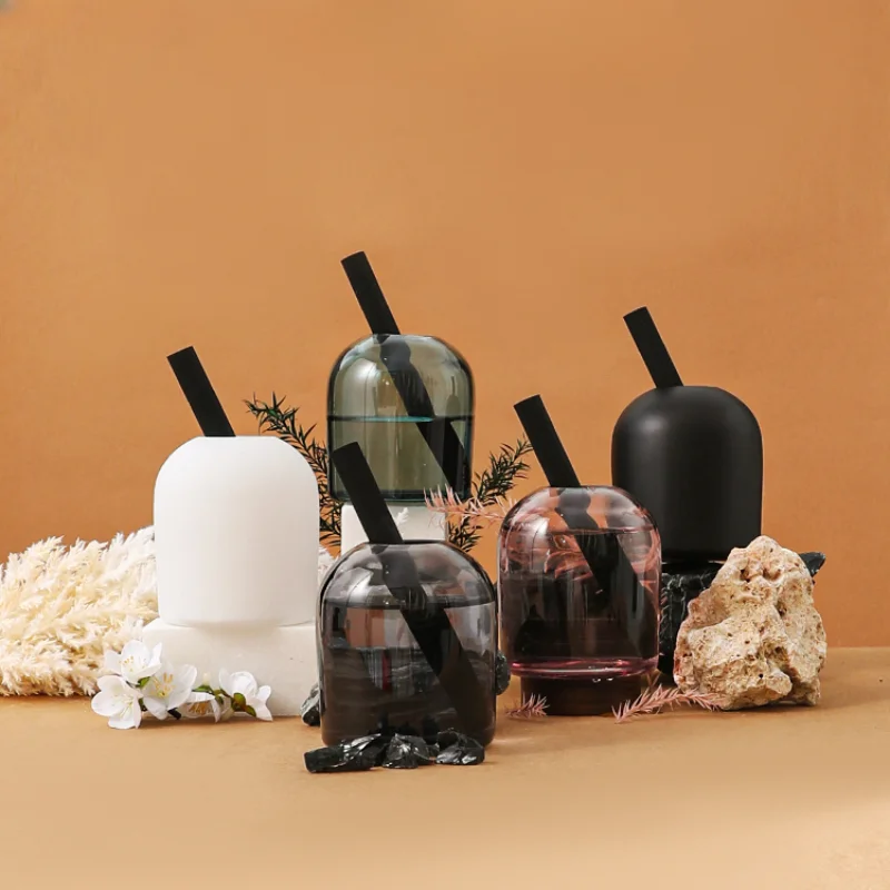 Creative Fireless Aromatherapy Bottle Home Bedroom Hotel Aromatherapy Diffuser Essential Oil Glass Bottle Home Decoration Crafts