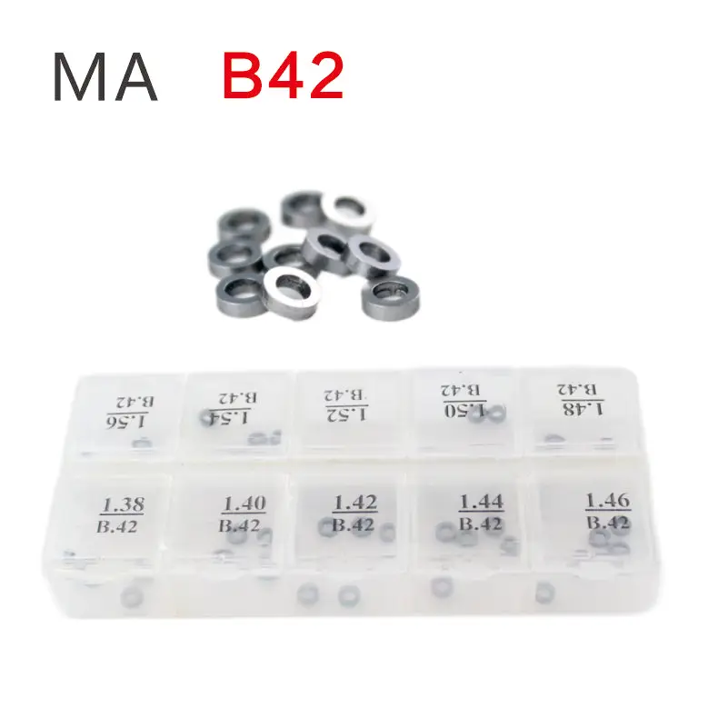 B42/50PCS  Gasket Seal Washer Suit For Bosch  Adjustment Shim common rail adjustment 1.38 - 1.56 Size THYJA19S38