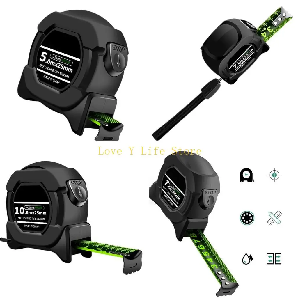 L74C شريط قياس شريط دقيق ودائم قياس مثالي لمشاريع DIY متينة #1