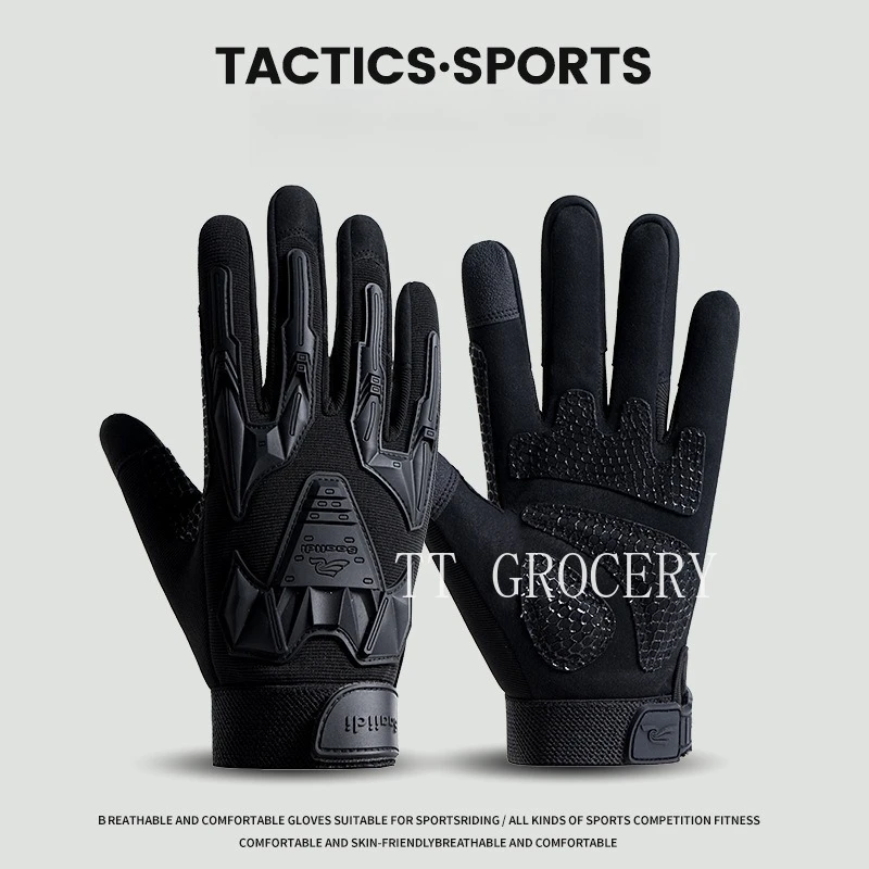 Labor Protection Camo Cycling Touch Screen Glove Sport Hiking Climbing Paintball Shooting Hunting Riding Ski Full Finger Mittens