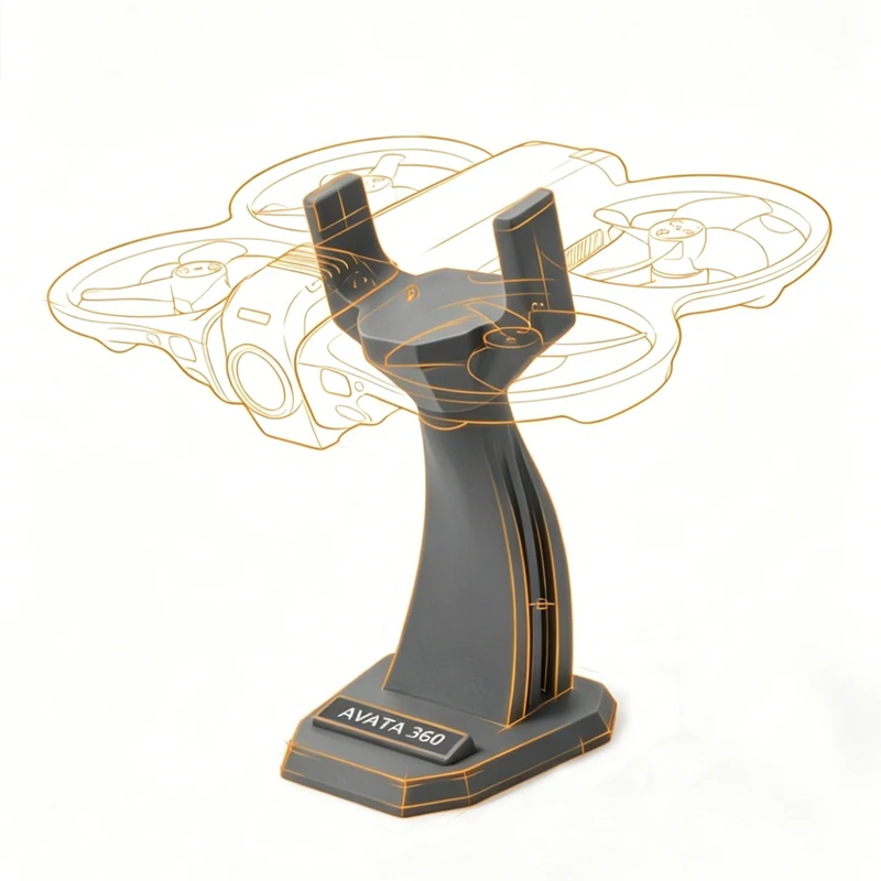 1PCS For DJI Avata360/Avata2 RC Drone Minimalist Display Stand Desktop Exhibition Holder Stable Support Multi-Position Viewing