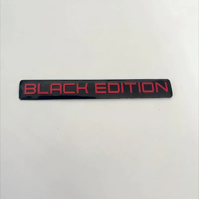 3D Aluminium Logo Black Edition Emblem Badge Decal Car Sticker For BMW Audi Mercedes VW Toyota Honda Nissan KIA Accessories - view 5