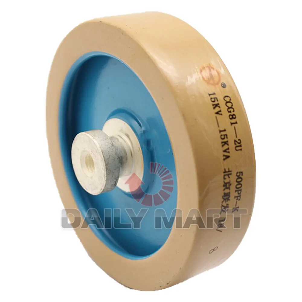New cassette CCG81-2U high frequency/voltage ceramic capacitor 15KV 500PF-K-