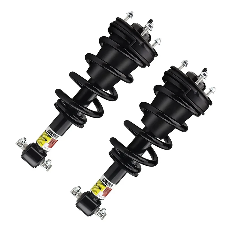 Pair Front Shock Struts w/Magne Spring Absorber Assys For Cadillac Escalade Chevy Tahoe GMC Yukon Avalanche 19209555 15909491