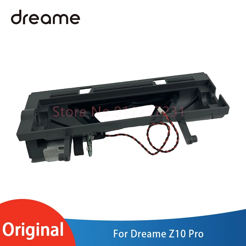 Original Dreame Z10 Pro L10 Plus Main Brush Motor Module Black with Rubber Suction Nozzle