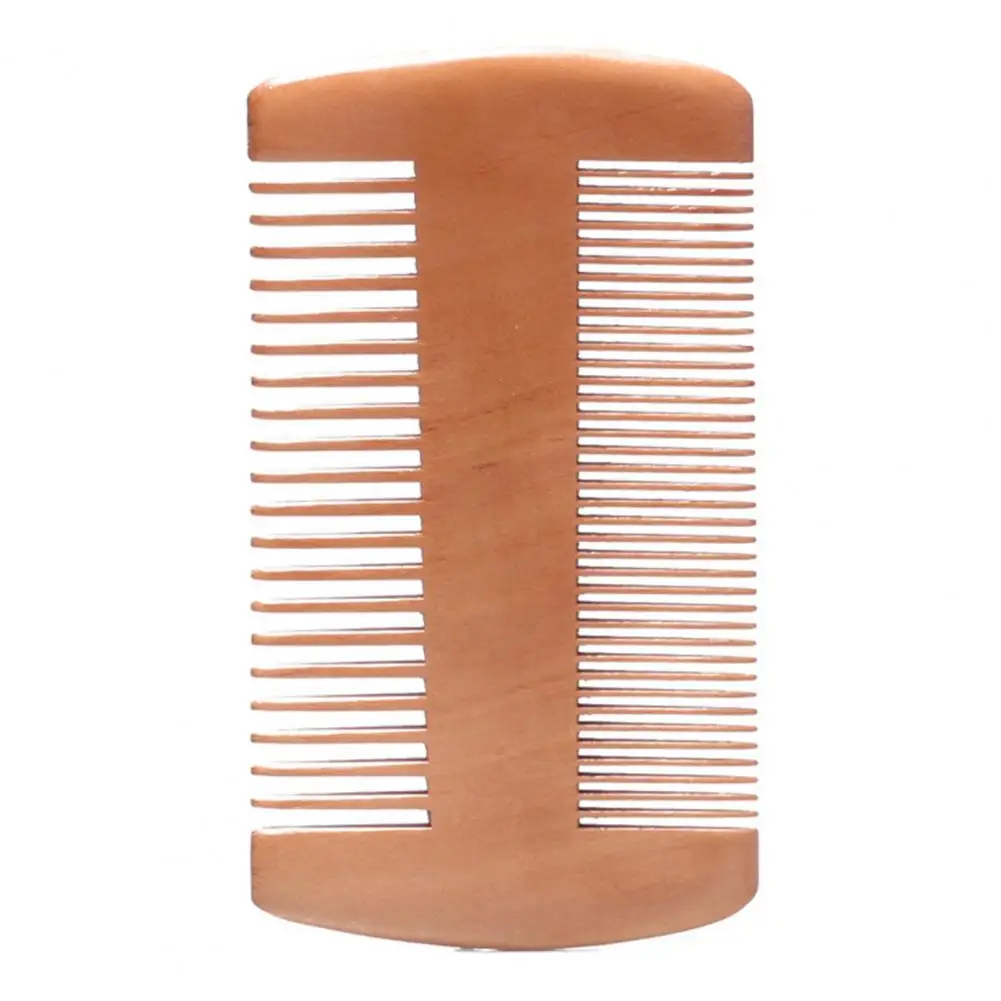 Pocket Wooden Comb Narrow Tooth Wood Combs No Static Beard Comb Hair Styling Grate Comb Double-sided Brush Hairdressing Tools