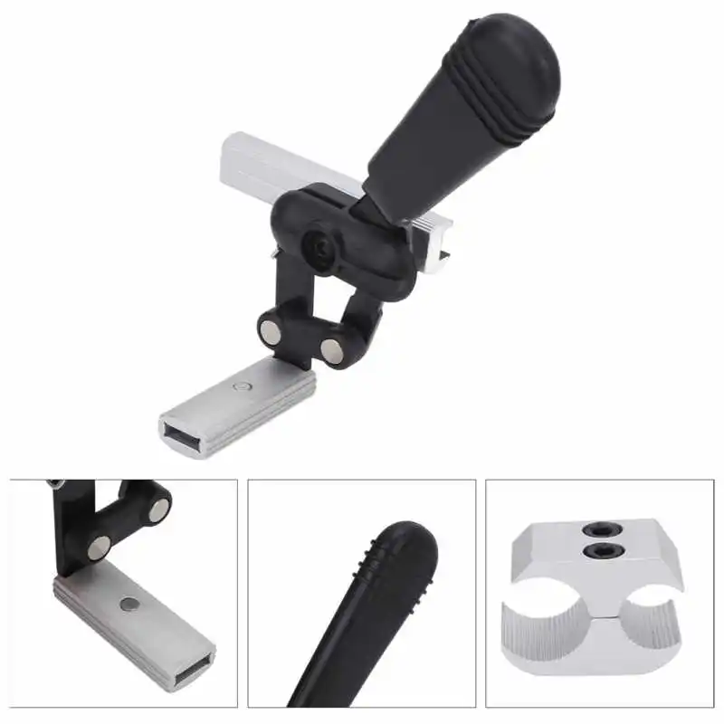 Electric Wheelchair Hand Brake Aluminium Alloy Wheelchair Replacement Accessory High Sensitivity Elderly Safety Protection Tool