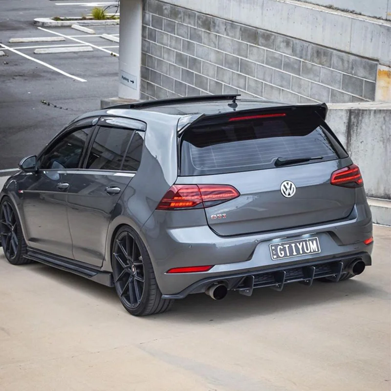 2014-2018 für volkswagen golf 7 mk7 tsi tdi gti r gtd gte osir stil auto hinterdach spoiler heckraum flügel lippe von abs – Detail 2