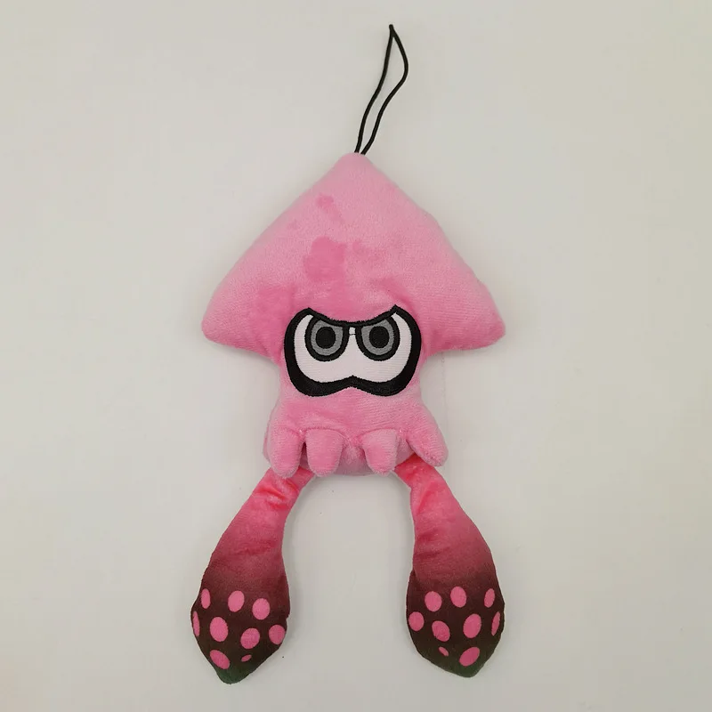 25cm original splatoon inkling lula brinquedo de pelúcia boneca animal de pelúcia pingente interruptor jogo bonito presente de natal para crianças