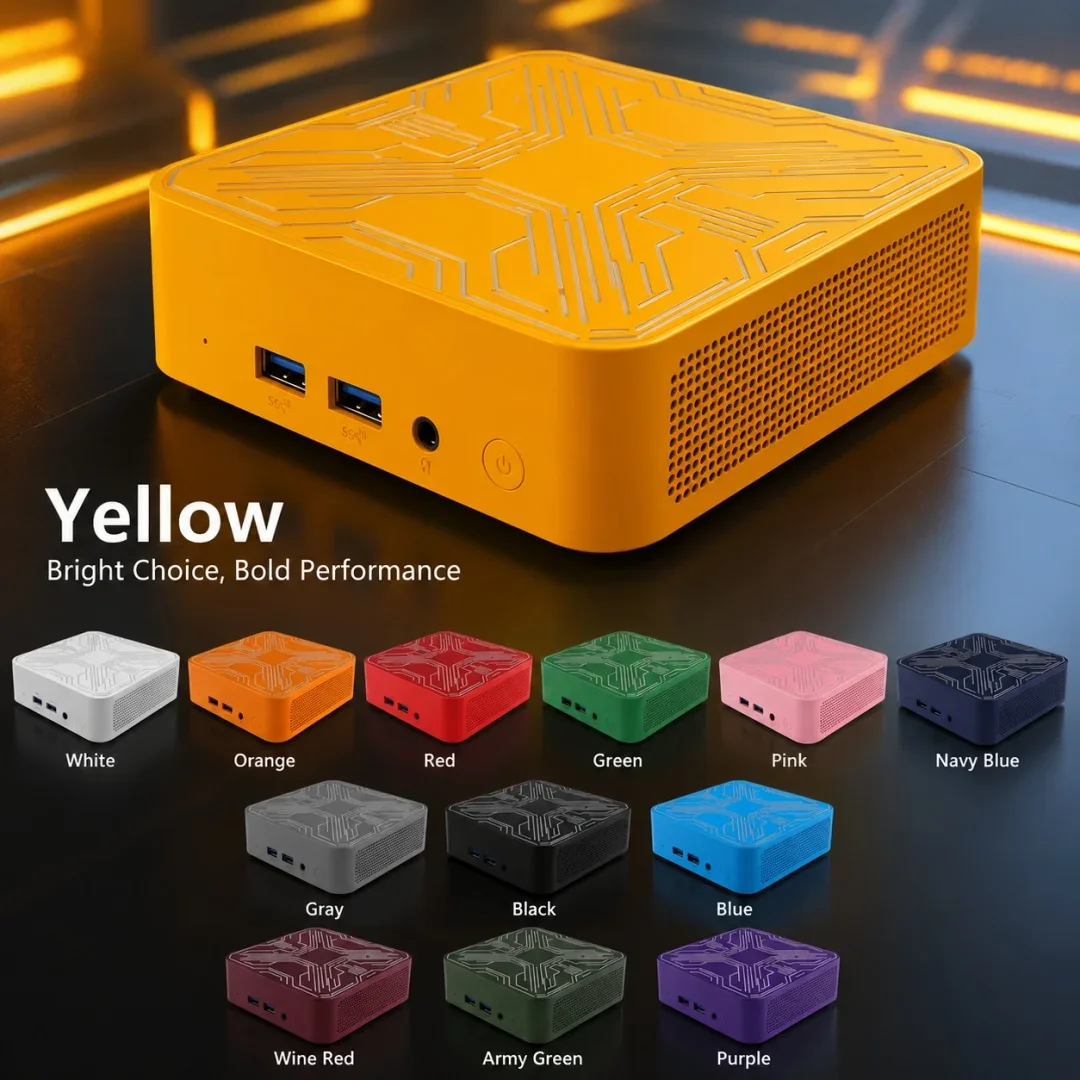 NEW Intel I9‑10980HK Portable Mini PC Computer Windows 11 16GB 1/2TB SSD Zestful Gaming Computer WiFi 6 Office Mini Desktop