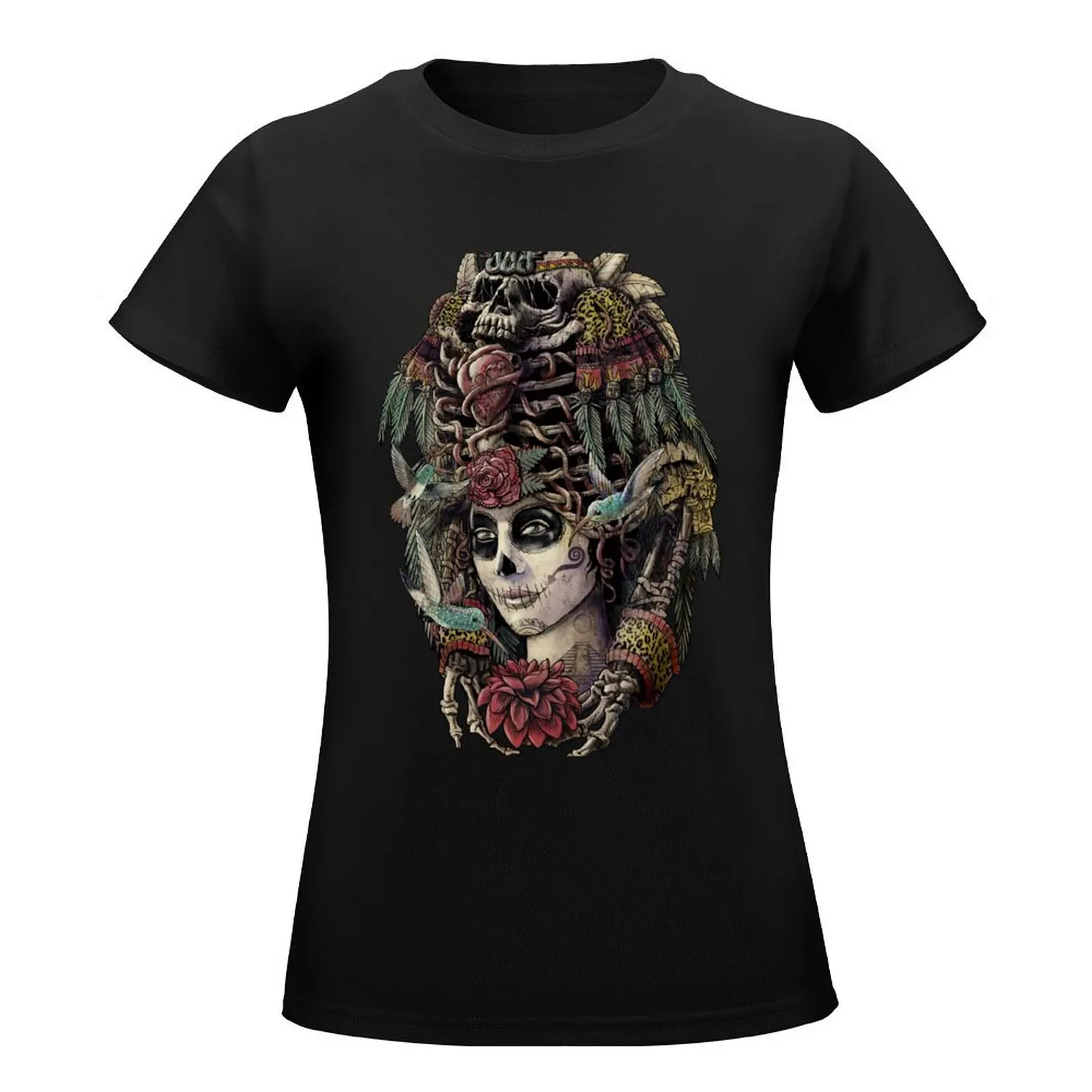 Day of the Dead (Ancient Guardians) T-Shirt hippie clothes Short sleeve tee Women t shirt