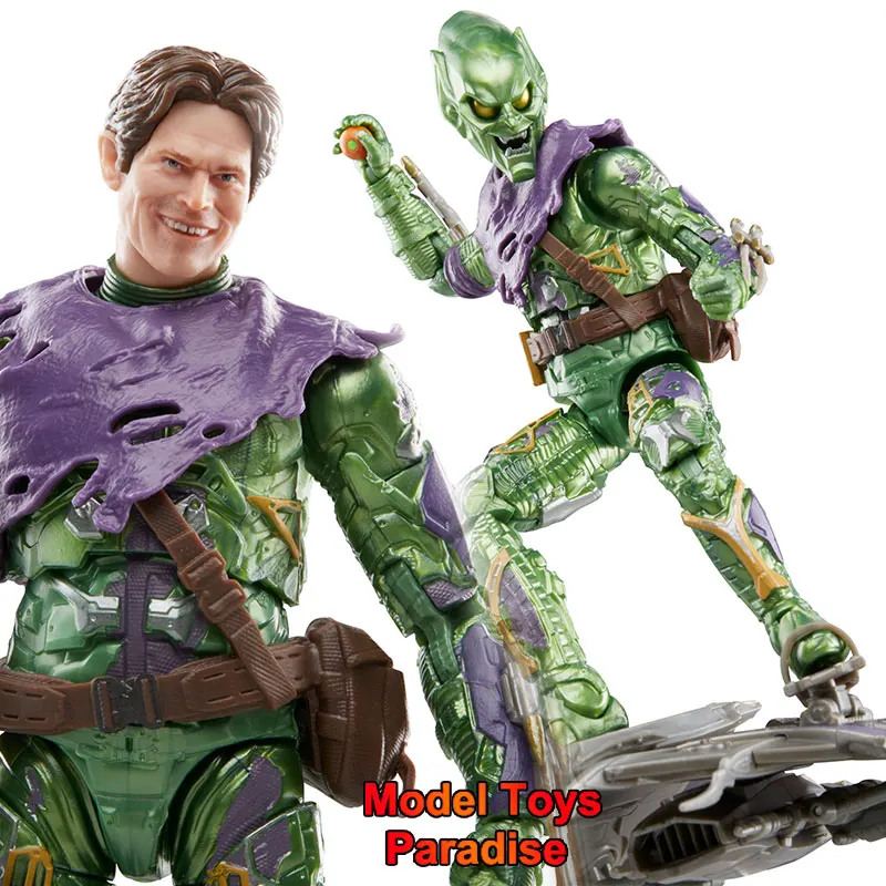 

MARVEL LEGENDS 1/12 Men Soldier Green Goblin Super Villain Norman Osborn Full Set 6inch Action Figure Collectible Toys Gifts