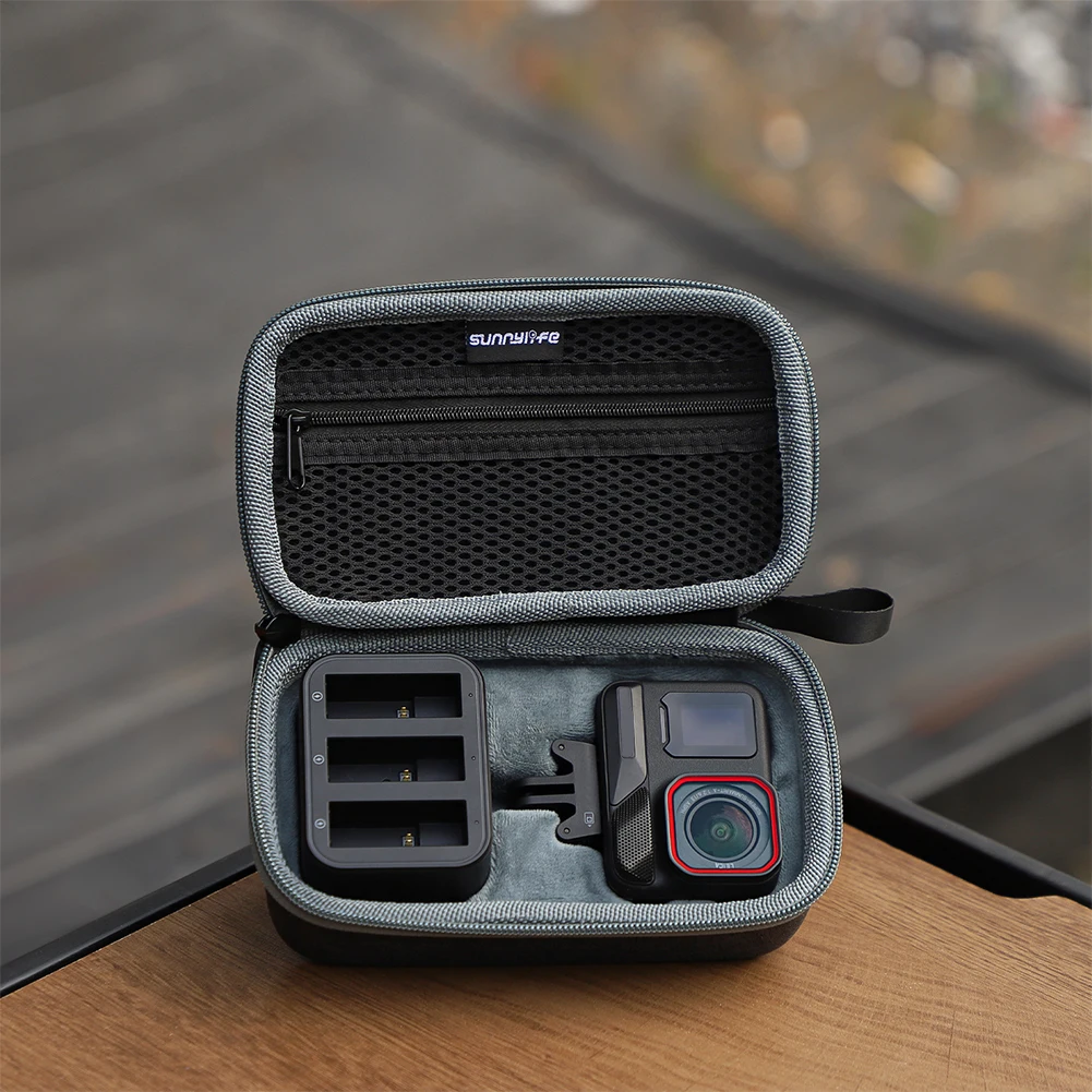 Storage Bag for Insta360 Ace Pro 2 /Ace Pro/Ace Travel Portable Carry Case Shockproof Protective Case With Hook Camera Accessory