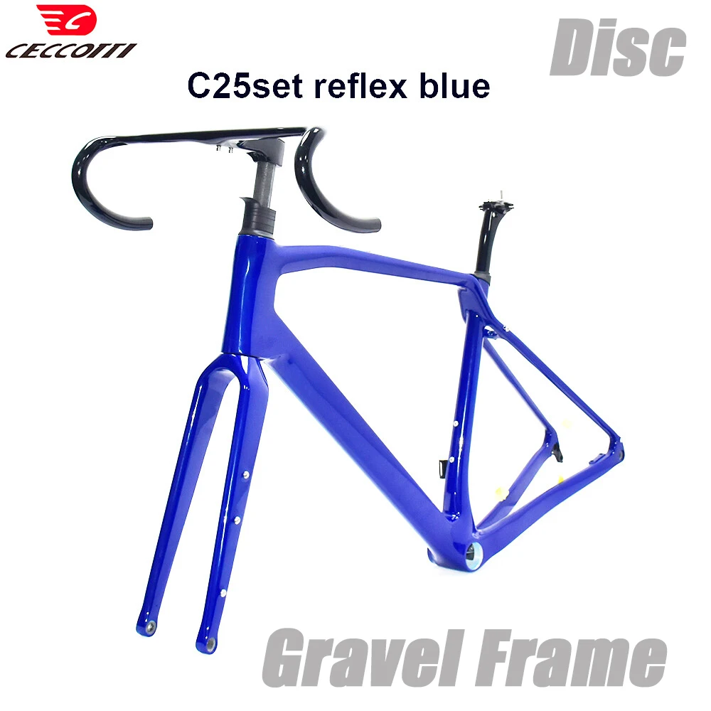 

Рама для гравийного велосипеда T1000 из карбона, с дисковыми тормозами и полностью скрытой проводкой тросов