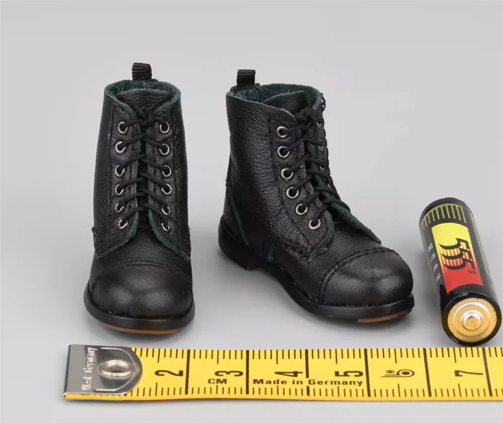 

UJINDOU UD9018 1/6 WWII British Commando Sniper 1944 Black Hollow Shoe Boots Toys Model For 12" Action Figure Collectable