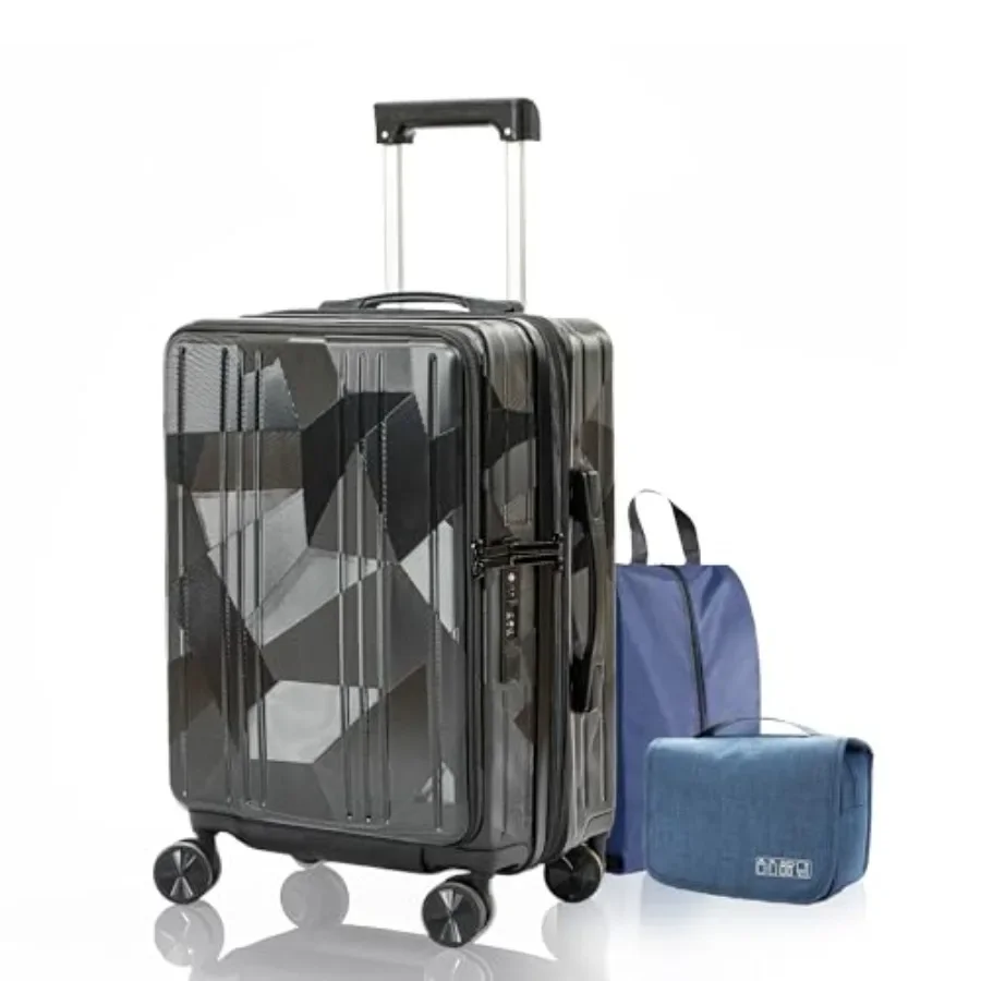 

Carry On Luggage 22x14x9 Airline Approved Expandable Top Opening Carryon Luggage TSA Approved Carry On Luggage Hard Shell Suitc