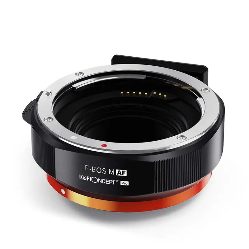 K&F CONCEPT EF-EOS M EF Lens to Eos M Camera Auto Focus Adapter Ring For EF Mount to Canon EOS-M EOS M2 EOS M3 EOS M5 EOS M6