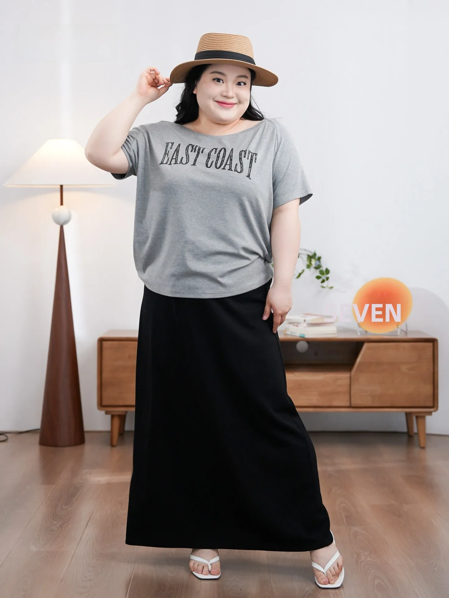 

Юбка с высокой талией на шнурке, повседневная, универсальная, Fuyin Boche, новинка весенней коллекции, Yun Shu Lan Yun, стандартный прямой крой, полиэстер B...