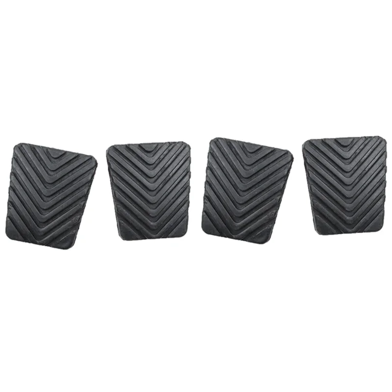 4PCS Black Rubber Brake Clutch Pedal Pad for Hyundai Elantra Sonata Tucson 32825-36000