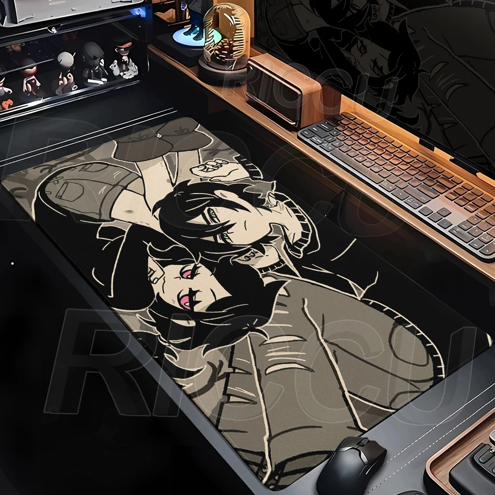 Game The Coffin Of Andy And Leyley PC Extended Mousepad Gamer Accessories Cabinet Carpet Laptop Anti-slip Playpad Office Deskmat