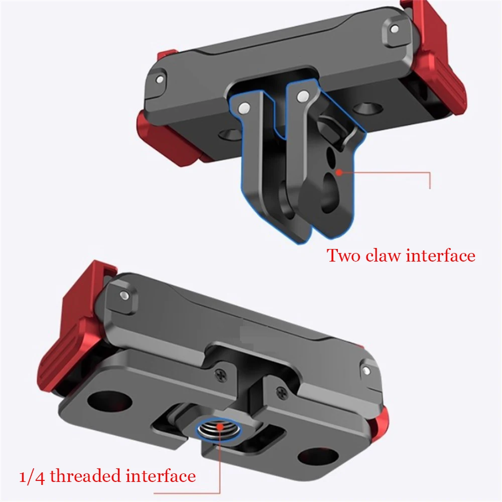 For DJI Osmo Nano/Action 6 Magnetic Adapter Camera Stand Base Quick Release Mount Fixed Stand For Osmo Action6/Nano Accessories