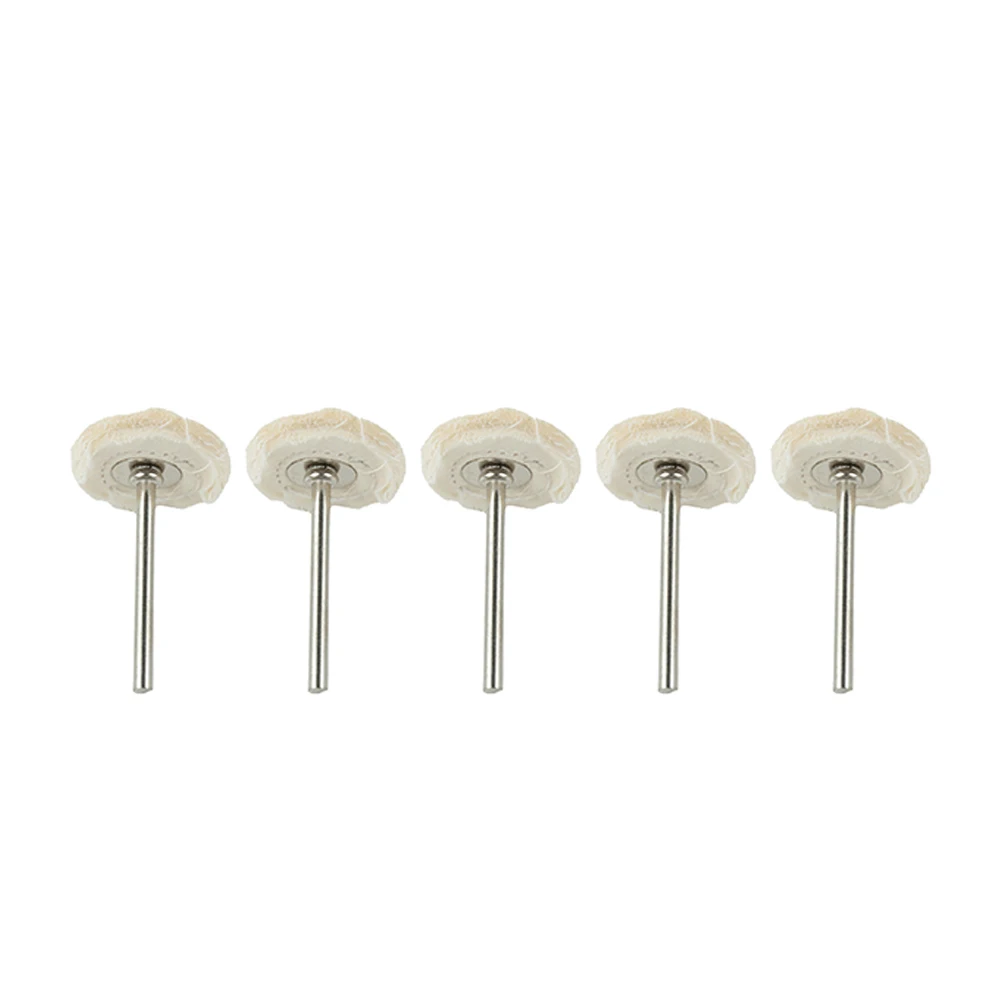 

For Jewelry Fine Polishing Polishing Wheel 5pcs Buffing Wheel Grinding Head Polishing Cloth Wheel Silver White High Quality